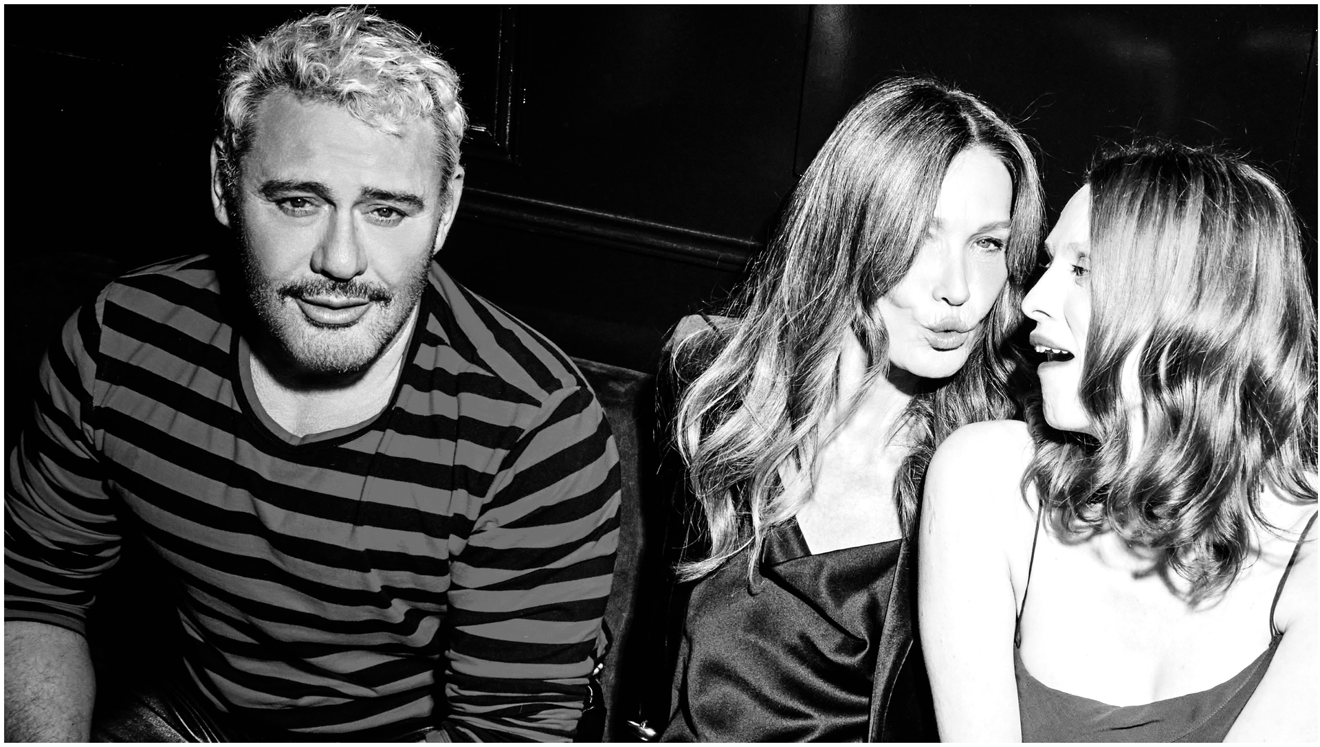 Donna Karan New York y Mert Alas conquistan París con una velada íntima y la actuación sorpresa de Carla Bruni