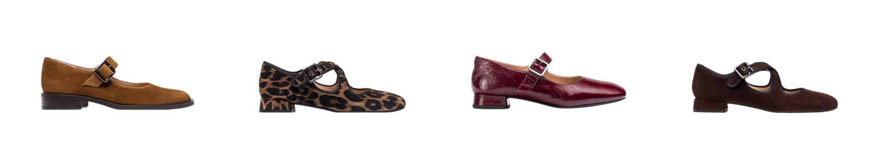 Las merceditas de Unisa redefinen el estilo urbano entre charol, ante y estampado felino