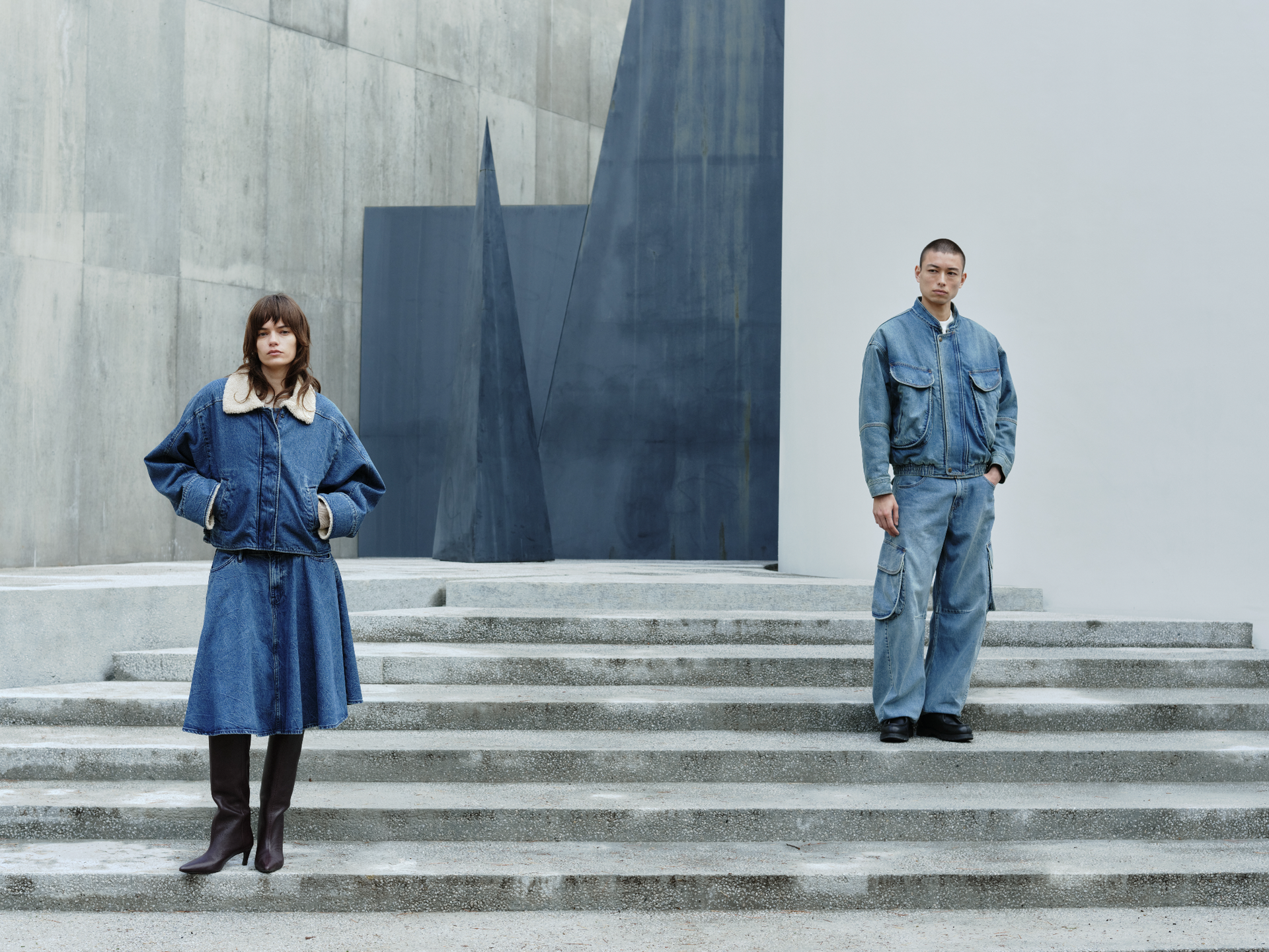 Levi's rinde homenaje a las pioneras de la aviación con su nueva y sofisticada colección Blue Tab