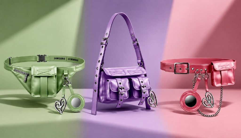 Los móviles plegables conquistan las pasarelas y transforman los accesorios de moda