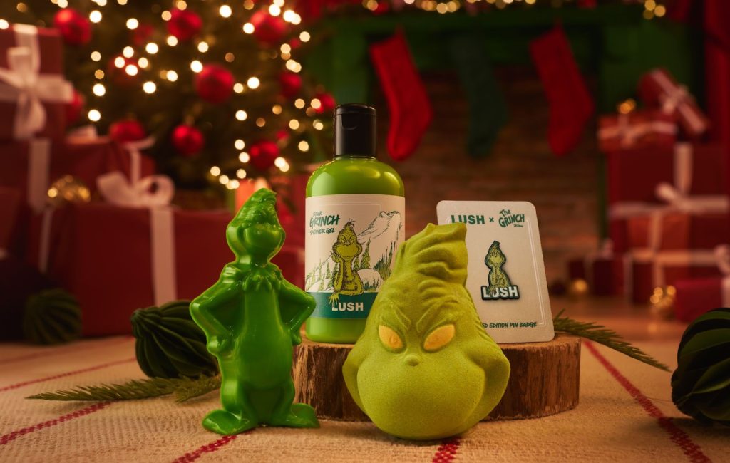 Lush El Grinch trae la Navidad más verde