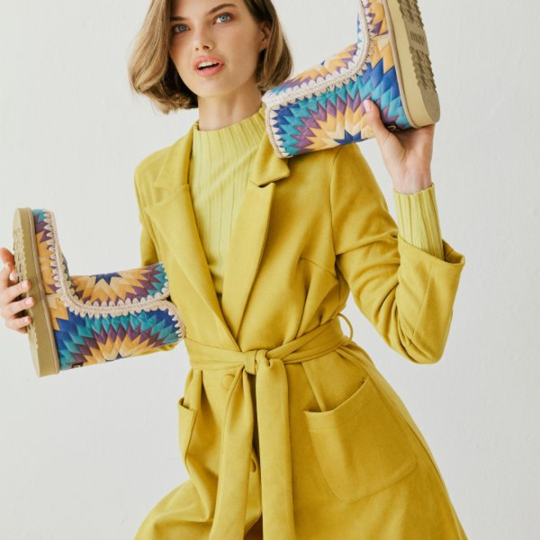 Las botas Mou de patchwork conquistan el invierno